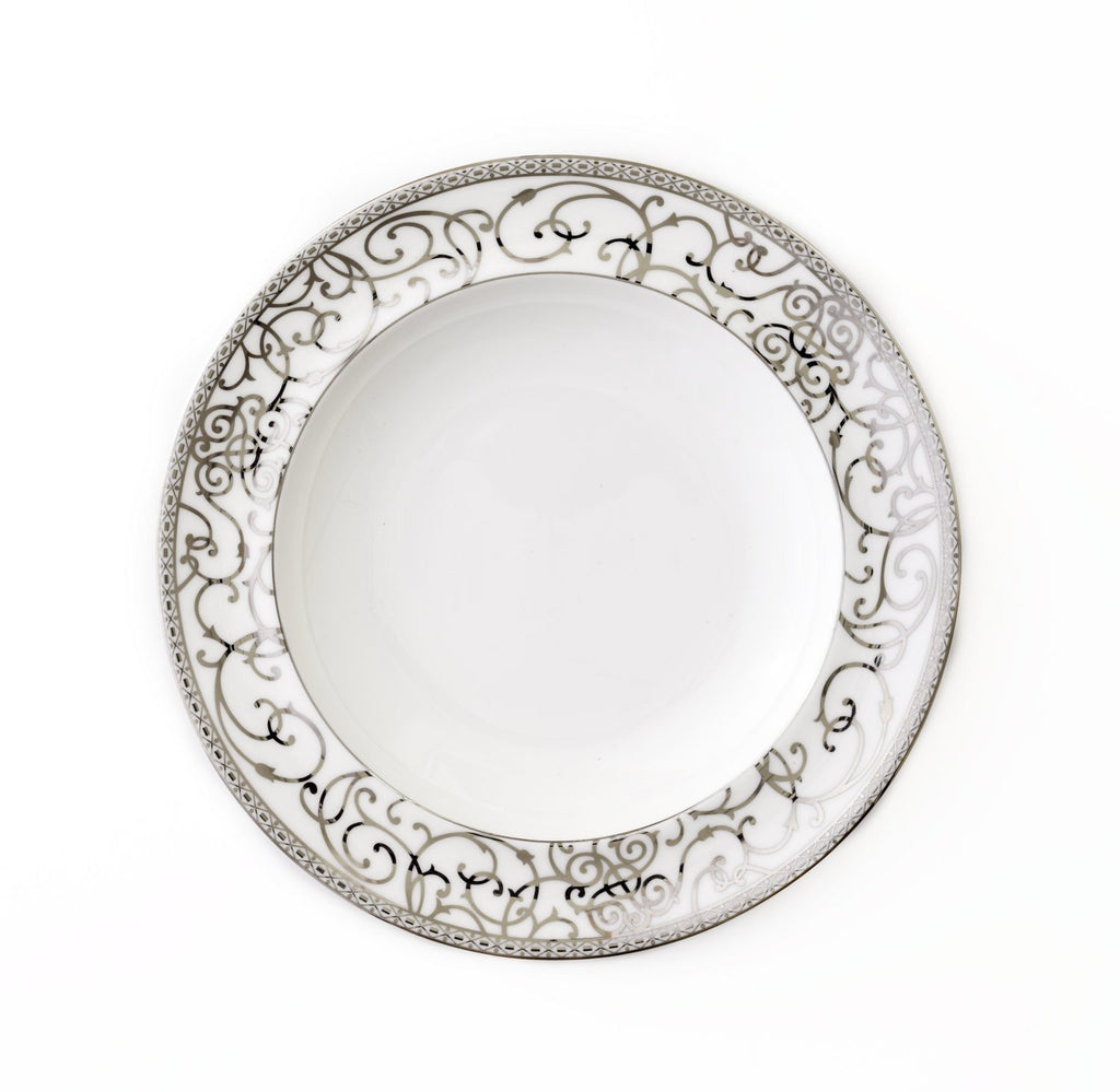 Round Platter-Athena Platinum Collection
