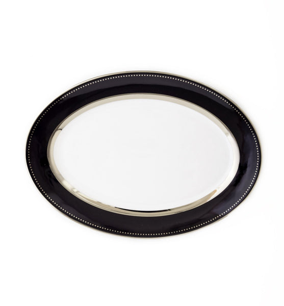 Oval Platter-Black Luxe Collection