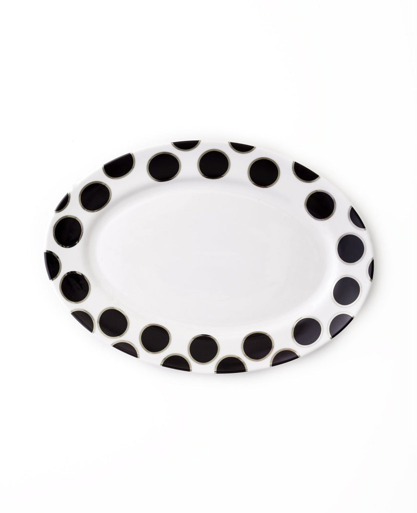 Oval Platter-Black Pearl Collection