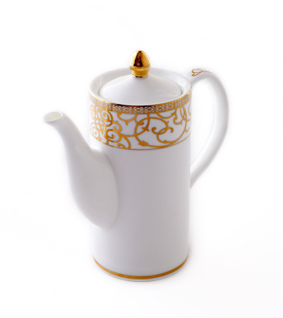 Teapot-Athena 24kt Gold Collection