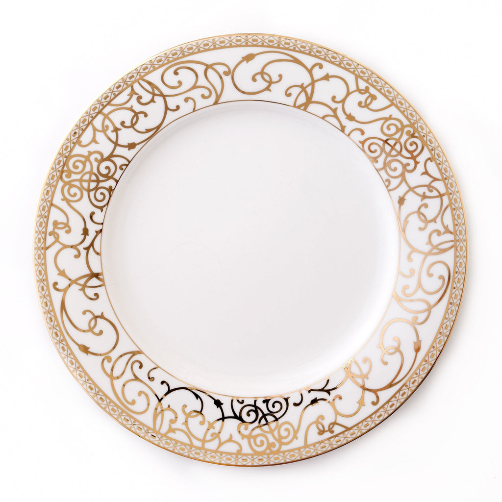 Round Platter-Athena 24kt Gold Collection
