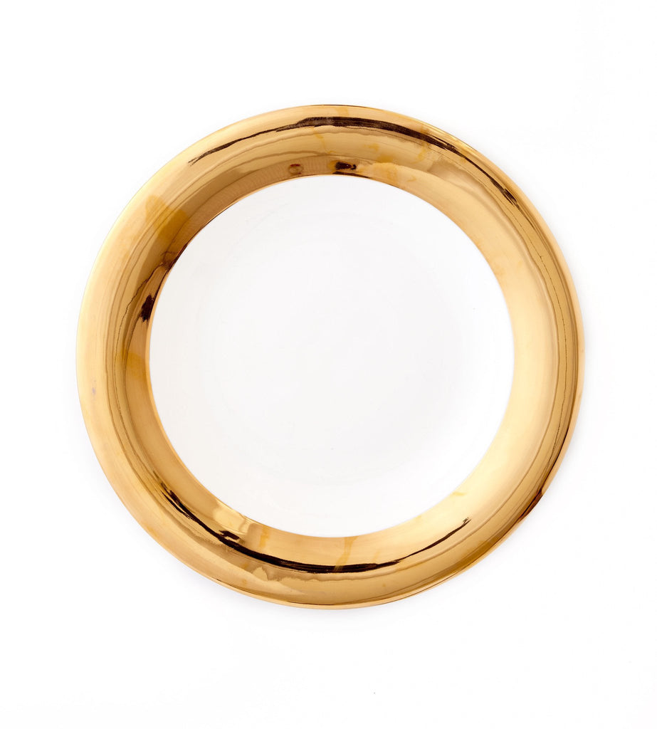 Round Platter - Monaco 24kt Gold Collection